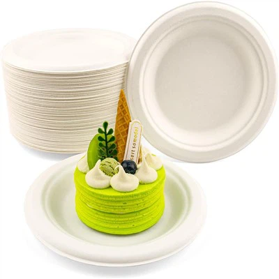 Bagasse-Zuckerrohr-Teller